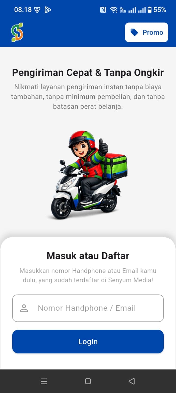 Toko Senyum Mobile App